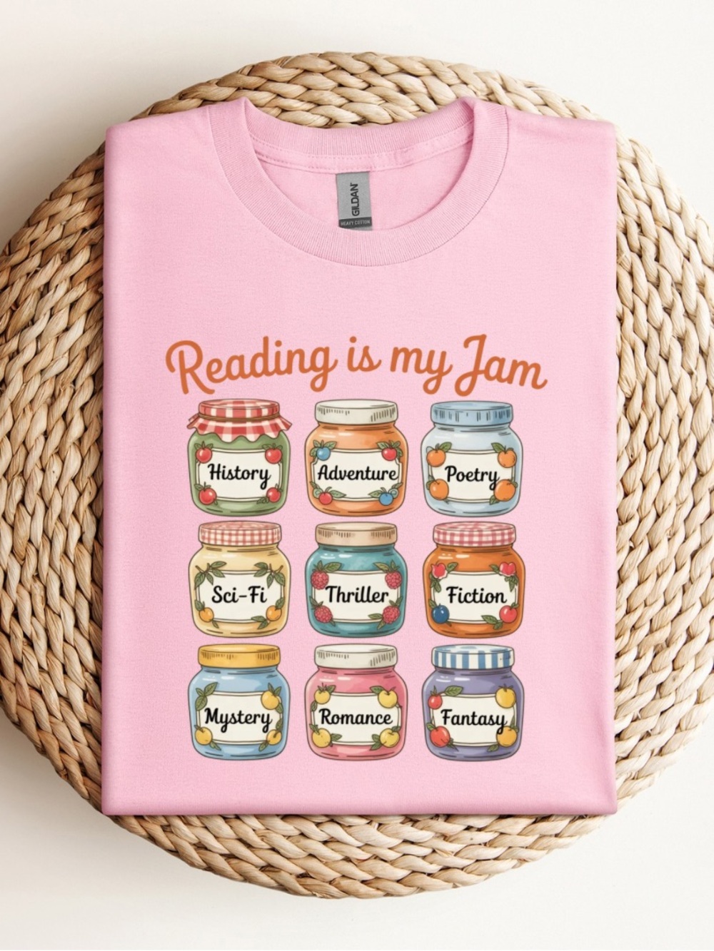 Reading Is My Jam T-Shirt